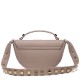 Replay Recycled Poly Half Moon Bag-Pink Brown Replay Recycled Poly Half Moon Bag-Pink Brown