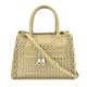 Replay See-Through Patterned Handbag-Military Green Replay See-Through Patterned Handbag-Military Green