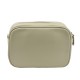 Replay Leather Effect Shoulder Bag-Dirty White