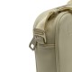 Replay Leather Effect Shoulder Bag-Dirty White