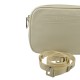 Replay Leather Effect Shoulder Bag-Dirty White