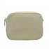 Replay Leather Effect Shoulder Bag-Dirty White