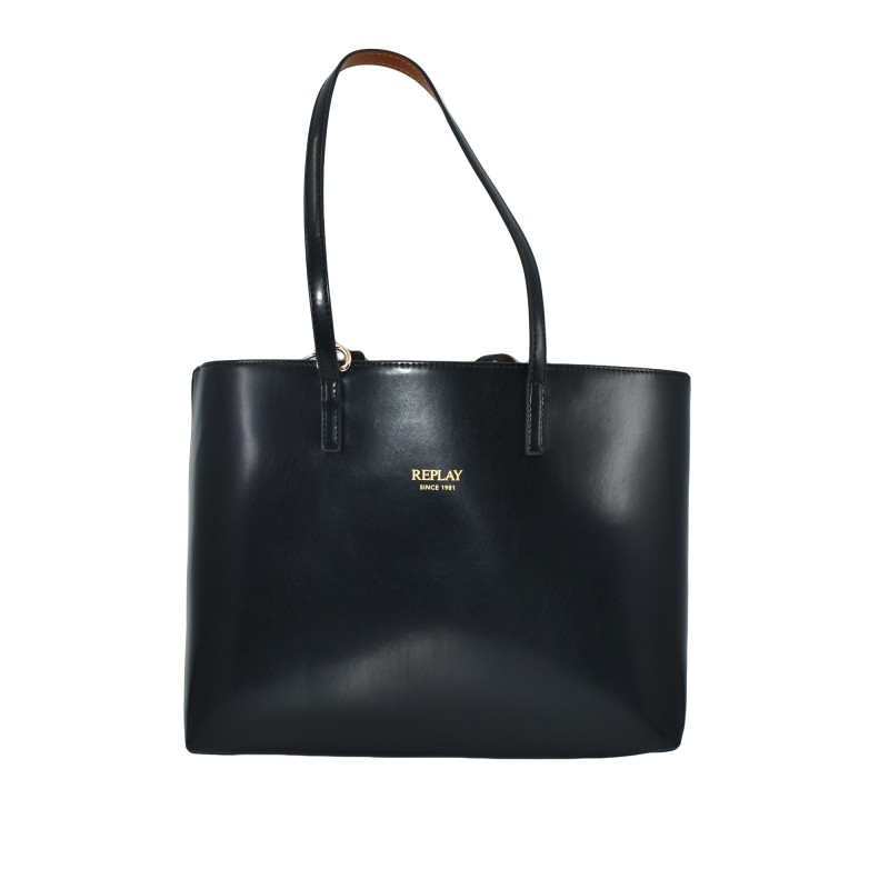 Replay Bag Reversible With Clutch-Black/Camel Replay Bag Reversible With Clutch-Black/Camel