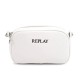 Replay Adjustable Strap Shoulder Bag-Optical White