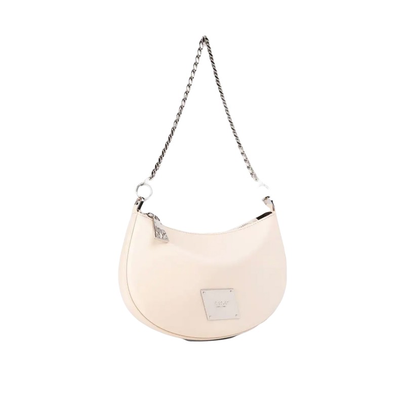 Replay Bag Mini Hobo With Chain Handle-Dirty White Replay Bag Mini Hobo With Chain Handle-Dirty White
