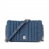 Replay Shoulder Bag With Flap Blu Denim-Blue