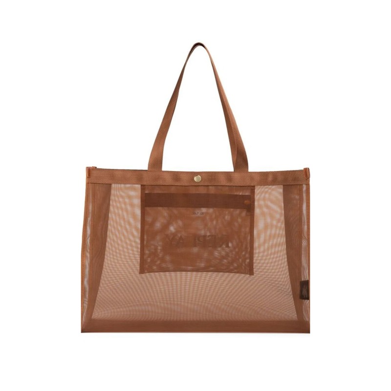 Replay Bag Shoulder With Mesh-Brown