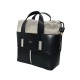 Replay Shoulder Bag-Black/Beige