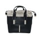 Replay Shoulder Bag-Black/Beige