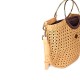 Replay Bag With Woven Shoulder Strap-Roasted Pecan