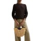 Replay Bag With Woven Shoulder Strap-Roasted Pecan
