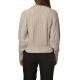 Aggel Pulover With Chain Neck Detail-Grey Arzane