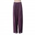 Aggel Trousers Satin Shine-Burgundy