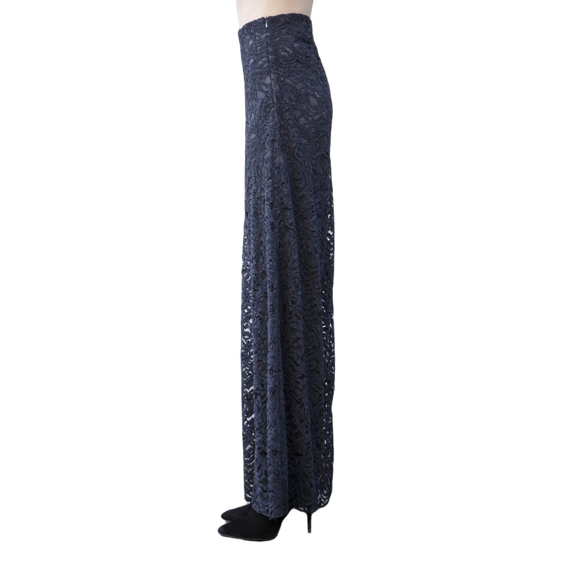 Aggel Trousers Lace-Black Aggel Trousers Lace-Black