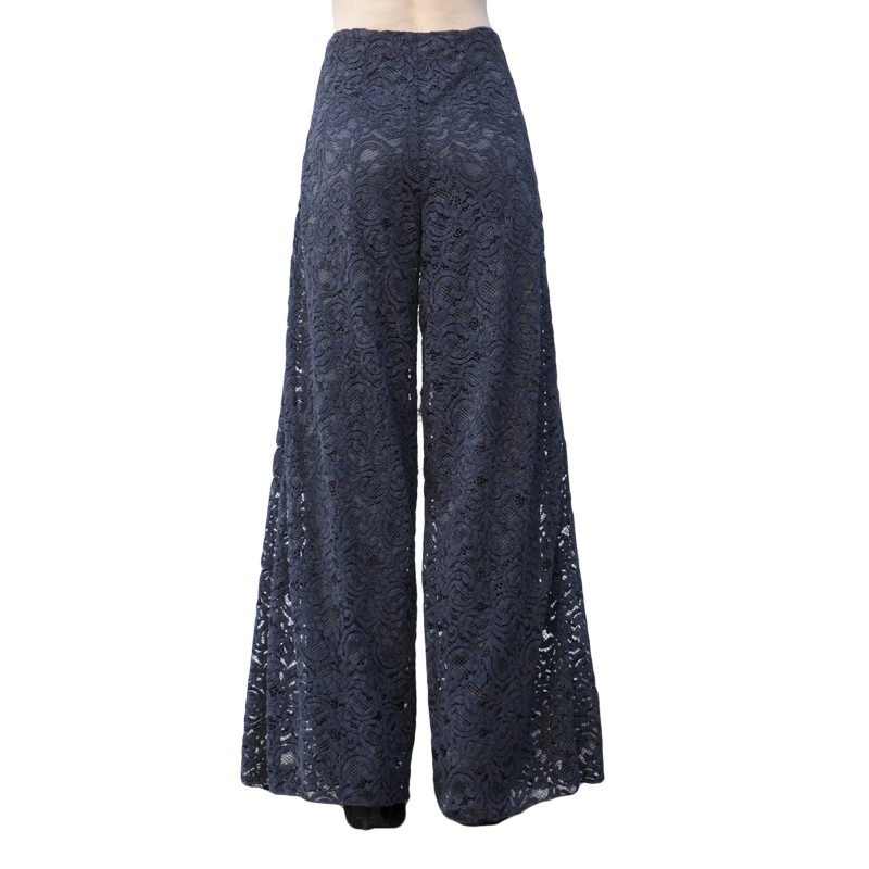 Aggel Trousers Lace-Black Aggel Trousers Lace-Black