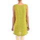 Lotus Eaters Pure Linen Short Relaxed-Fit Dress-Lime Lotus Eaters Pure Linen Short Relaxed-Fit Dress-Lime