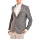 Guy Laroche Micropatterned In Classic Fit-Dark Grey