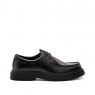 Replay Loafers Lace Up Pierce Enginner Glossy Finish-Black