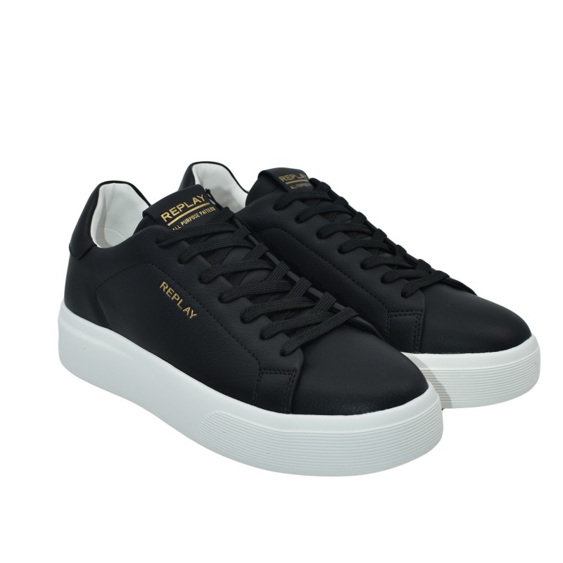 Replay Sneakers Notting Future-Black Replay Sneakers Notting Future-Black