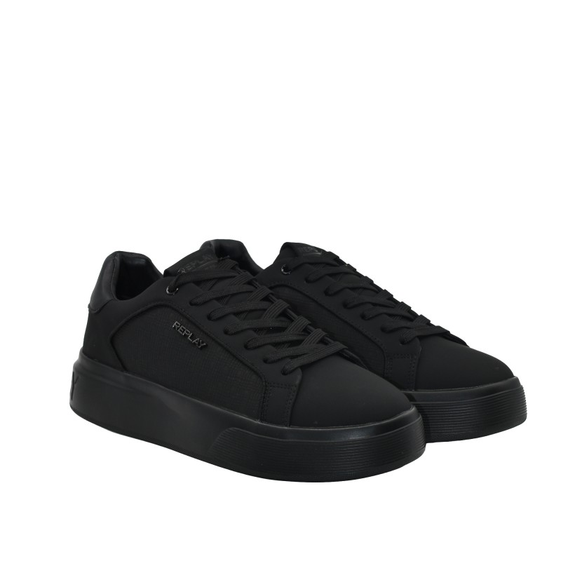 Replay Shoes Notting Hustle-Black Replay Shoes Notting Hustle-Black