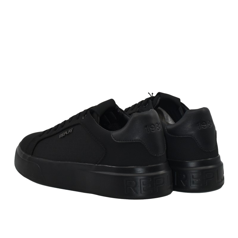 Replay Shoes Notting Hustle-Black Replay Shoes Notting Hustle-Black