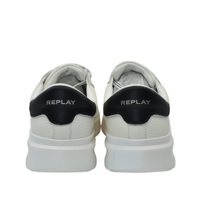 Replay Shoes Casual With Logo-White Replay Shoes Casual With Logo-White