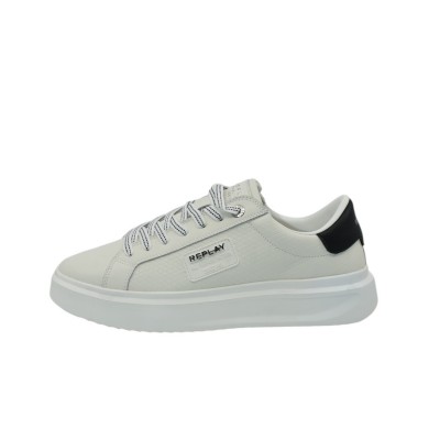 Replay Shoes Casual With Logo-White Replay Shoes Casual With Logo-White