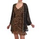 Nekane Kimono Bagnaia Embroidered With Sequins-Black Nekane Kimono Bagnaia Embroidered With Sequins-Black