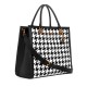 Guess Abey Elite Tote Bag-Black/White