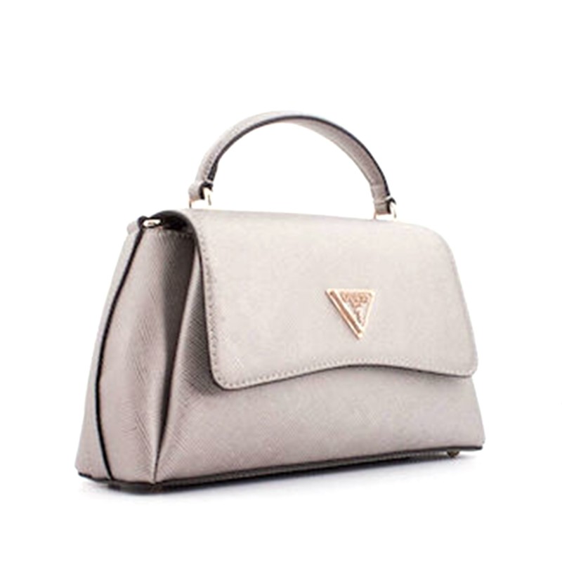 Guess Handbag Saffiano Eco Gloriana-Pewter