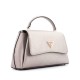 Guess Handbag Saffiano Eco Gloriana-Pewter