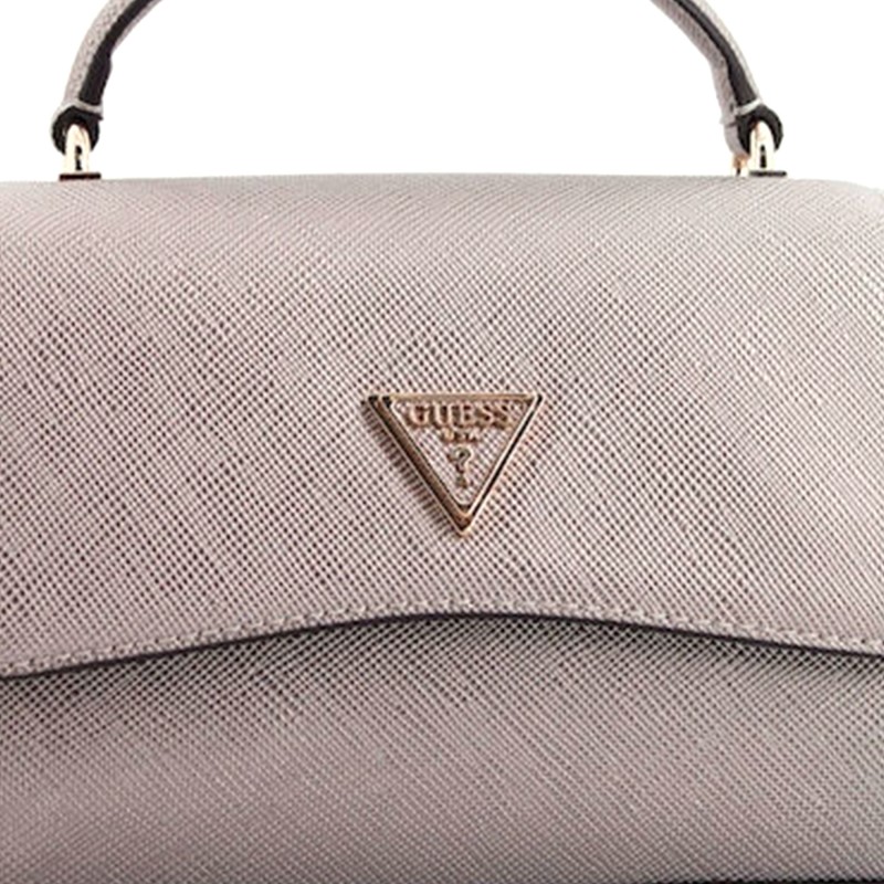 Guess Handbag Saffiano Eco Gloriana-Pewter