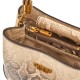 Guess Mini Handbag Backet Eire Sibel Python-Print-Natural Guess Mini Handbag Backet Eire Sibel Python-Print-Natural