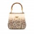 Guess Mini Handbag Backet Eire Sibel Python-Print-Natural