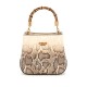 Guess Mini Handbag Backet Eire Sibel Python-Print-Natural Guess Mini Handbag Backet Eire Sibel Python-Print-Natural