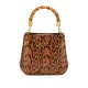 Guess Mini Handbag Eire Sibel Python-Print-Brown