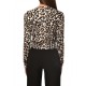 Motel Sweater Knitted With Sparkle Stones-Animal Print