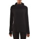 Lotus Eaters High Collar Rib Knit Blouse-Black