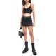 Calvin Klein Milano Jersey Bralette Top-Black Calvin Klein Milano Jersey Bralette Top-Black