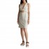 Calvin Klein Open Back Strap Utility Dress-Classic Beige