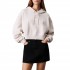 Calvin Klein Hoodie Woven Label-Moonbeam