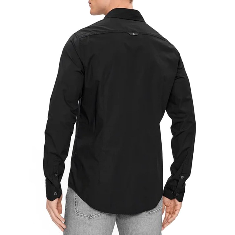 Calvin Klein Slim Stretch Shirt-CK Black Calvin Klein Slim Stretch Shirt-CK Black