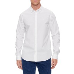 Calvin Klein Slim Stretch Shirt-Bright White