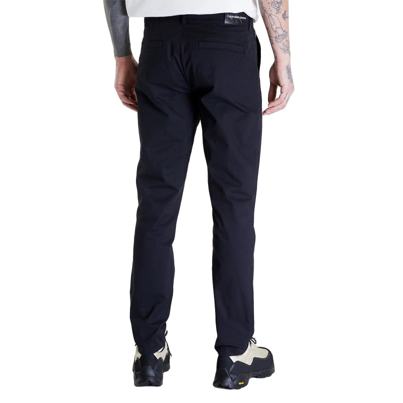 Calvin Klein Slim Stretch Chino-CK Black