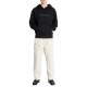 Calvin Klein Embroidered Box Hoodie Sweatshirt-Black