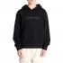 Calvin Klein Embroidered Box Hoodie Sweatshirt-Black