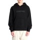 Calvin Klein Embroidered Box Hoodie Sweatshirt-Black