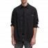 Calvin Klein Shirt Relaxed Cotton Poplin-Black