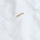 Calvin Klein Shirt Linen Cotton-Bright White Calvin Klein Shirt Linen Cotton-Bright White