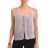 Nekane Top Lingerie With Lace & Buttons-Malva